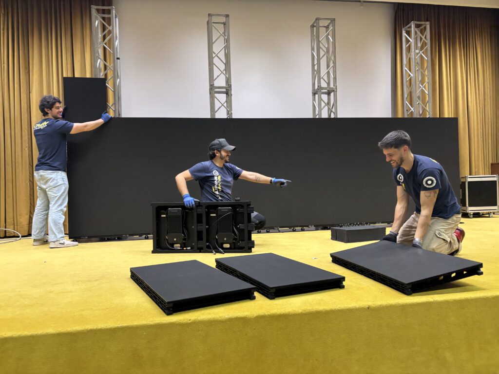 Noleggio ledwall per evento a Roma