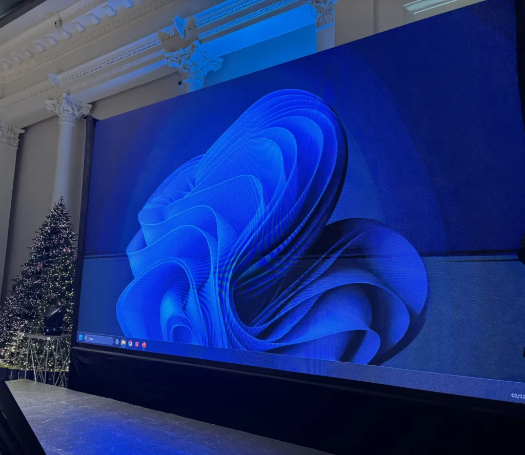 Ledwall per evento aziendale