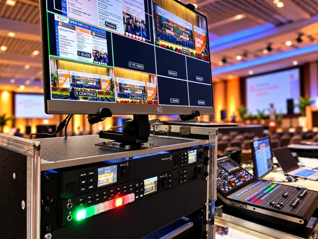 Regia per evento in streaming a Roma